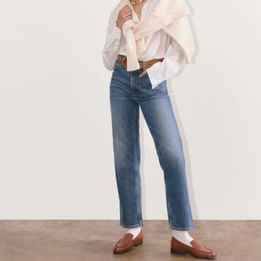 EVERLANE The High Rise Straight Jean Size 29